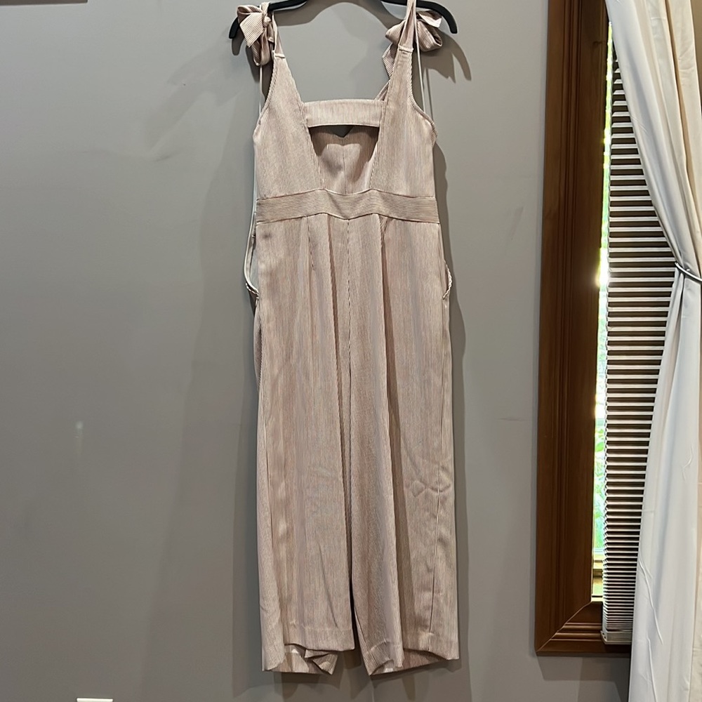 Kaari blue striped jumpsuit - Picture 3 of 6